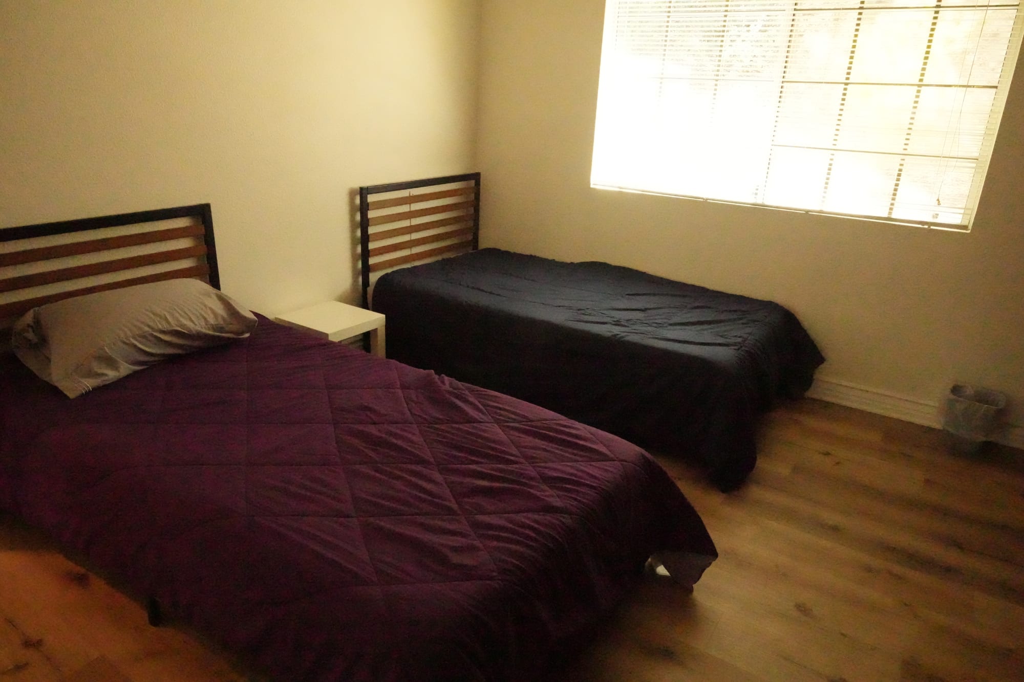 Bedroom with natural light
