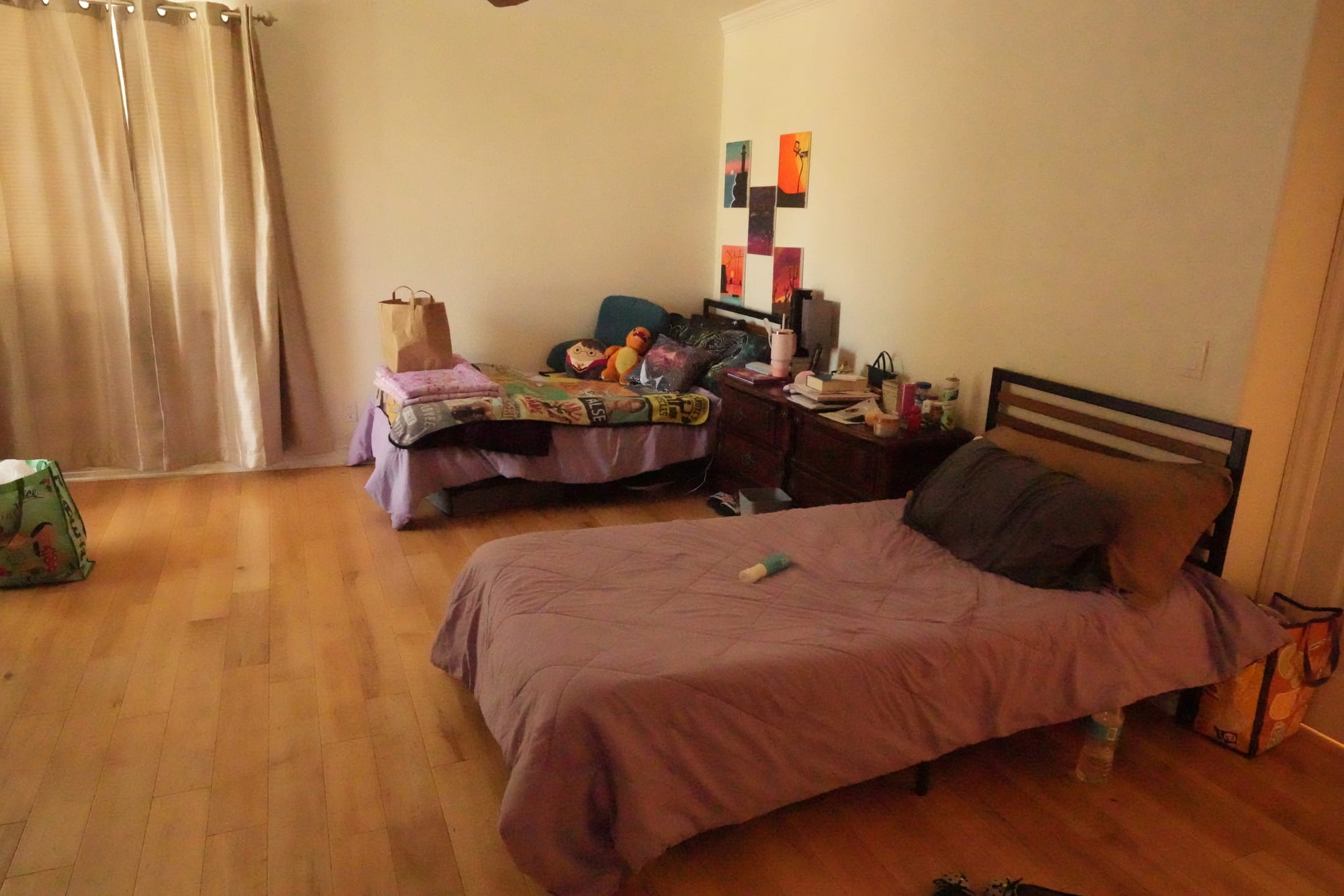 Bedroom seating area