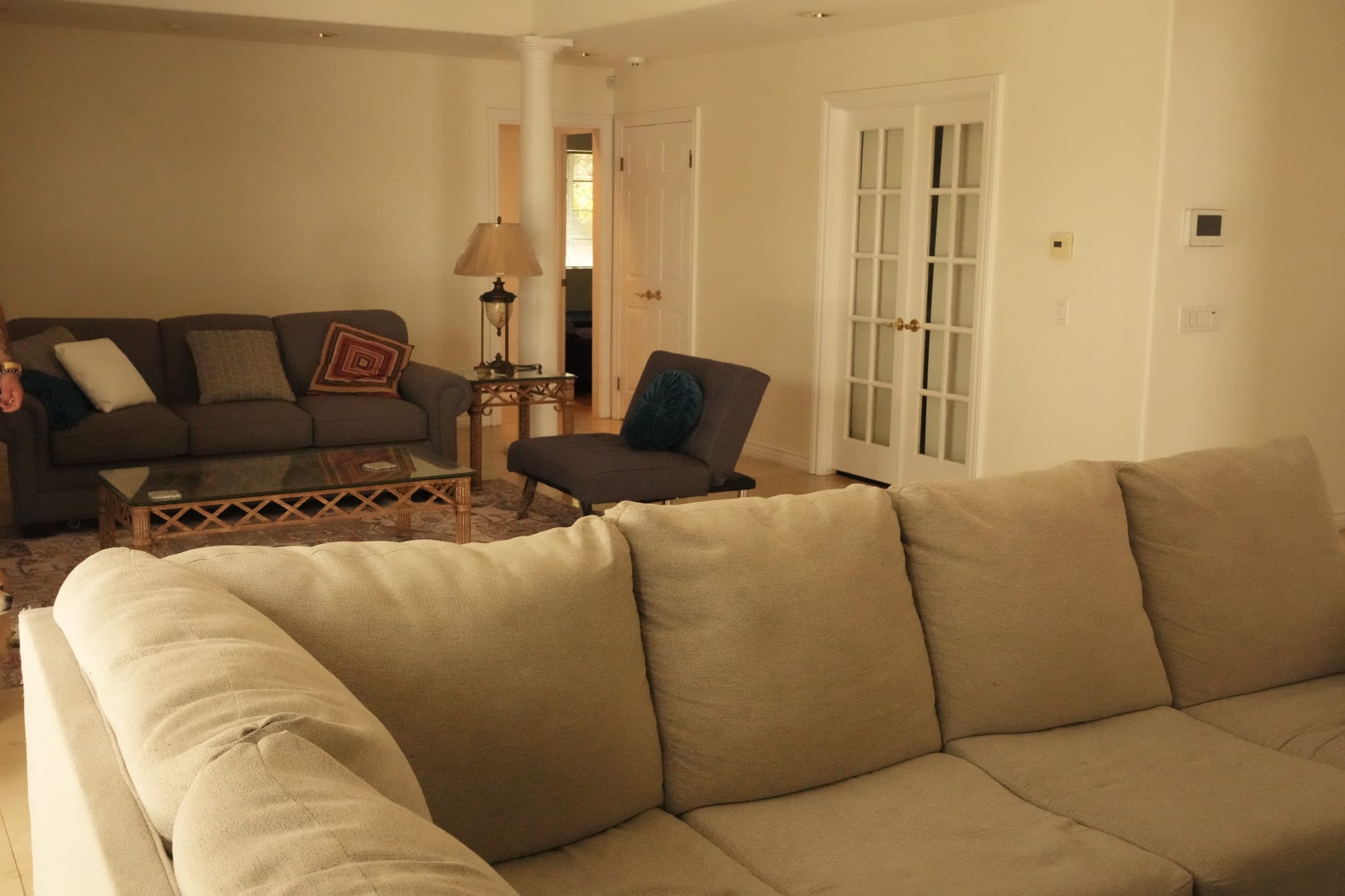 Common living room view